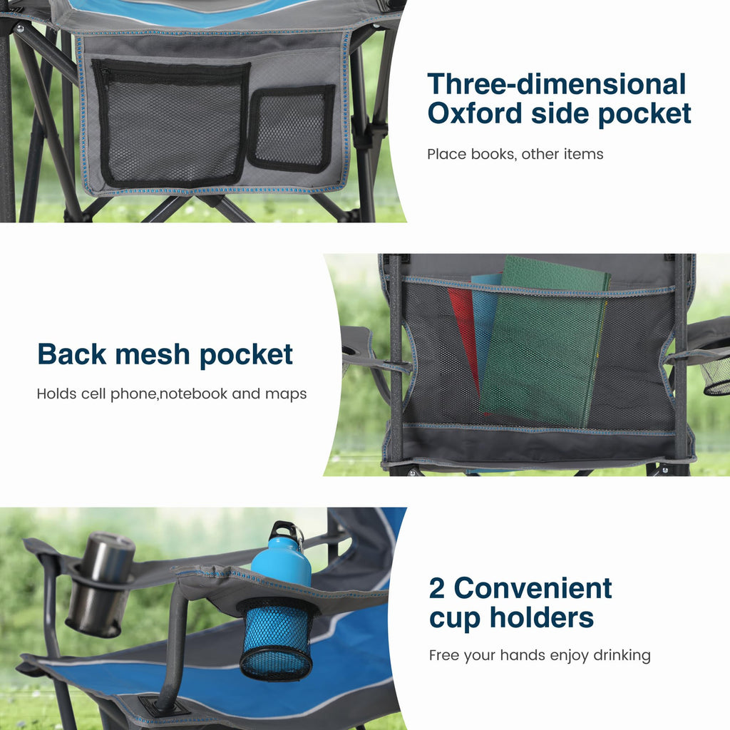 2 Pack Portable Camping Chair T279367