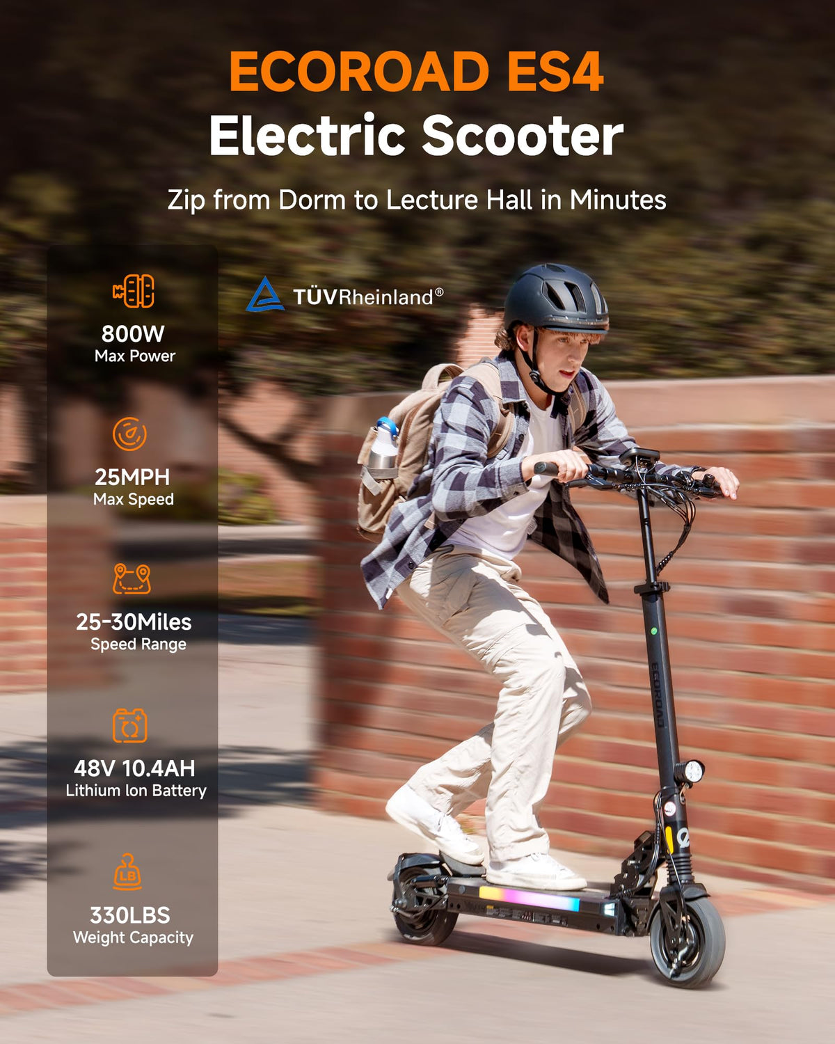 Electric Scooter 750W 25 MPH 30-35 Miles N37724