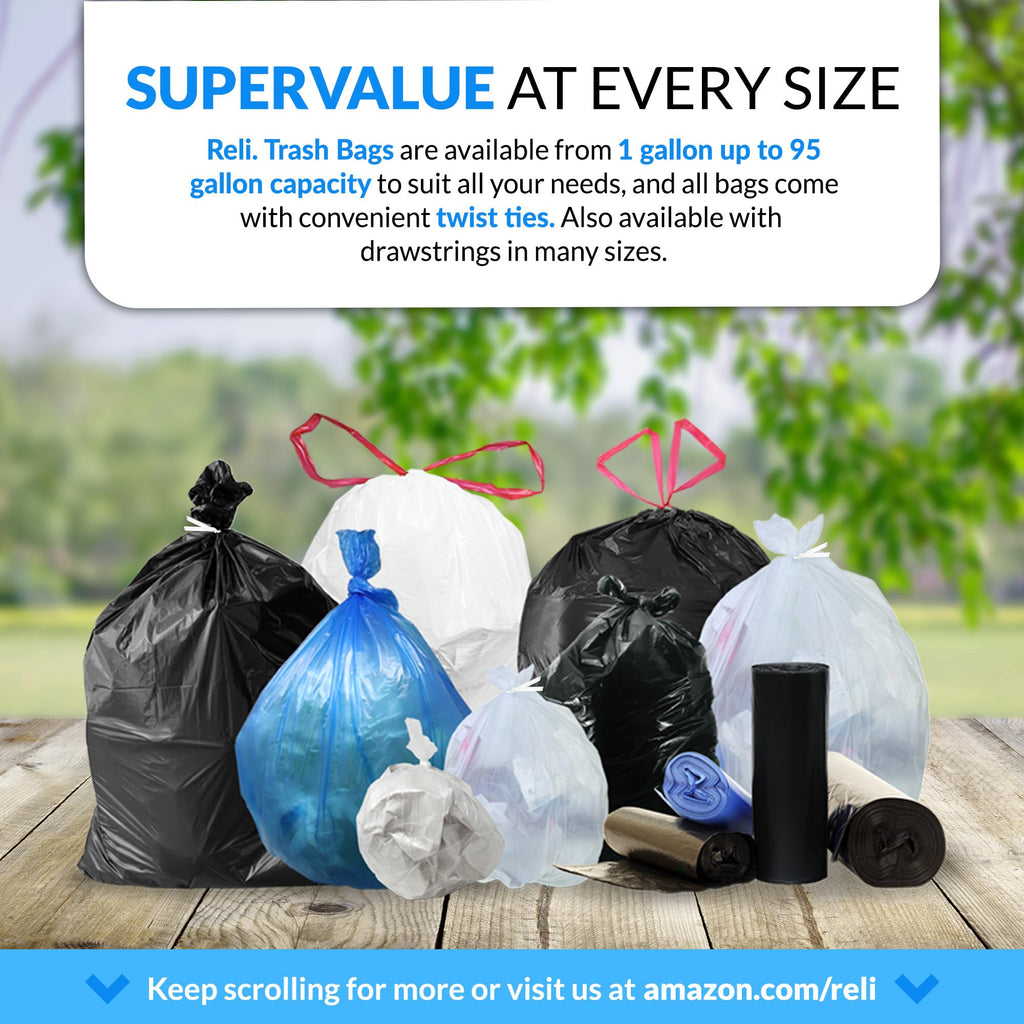40 to 45 Gallon Heavy Duty Trash Bags H640