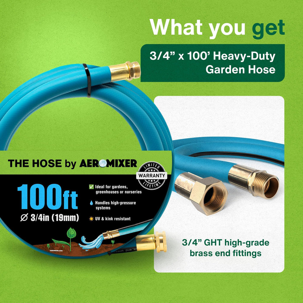 3/4 Inch 100 Ft Heavy Duty Garden Hose M78578