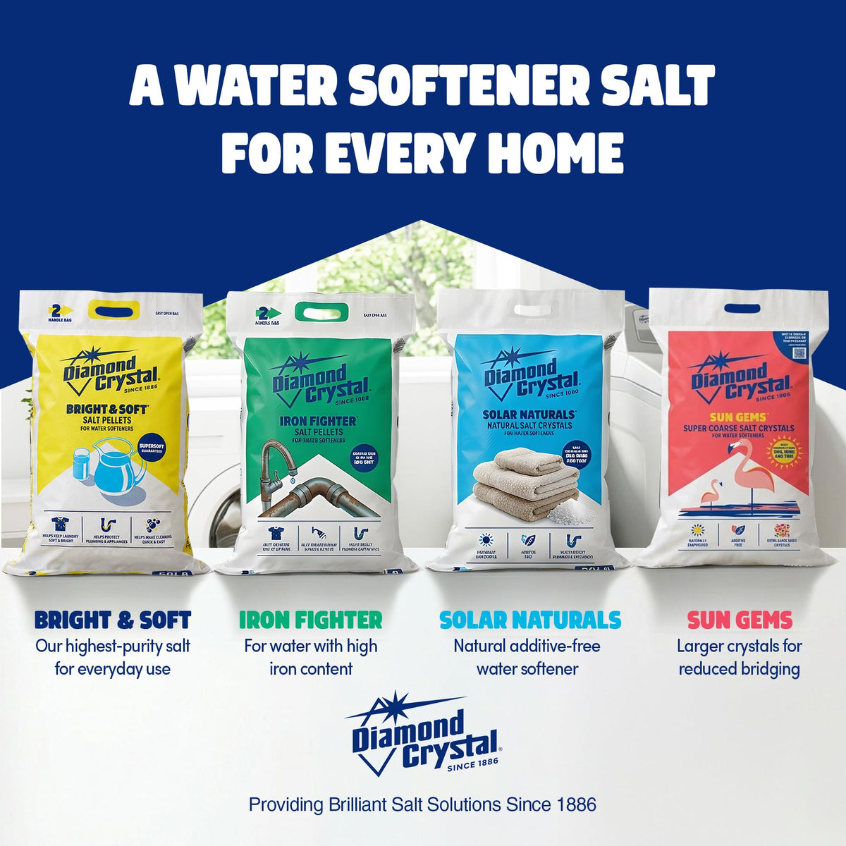 2 Pack Super Coarse Water Softener Salt, 40 Pounds P89050