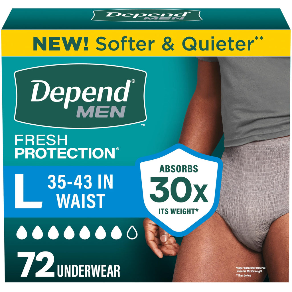 Large 72 Count Adult Diapers C444