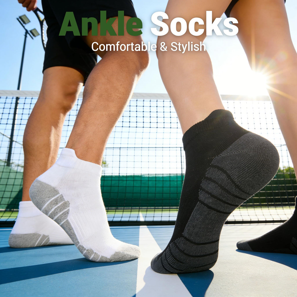 Moisture Wicking Bamboo Viscose Ankle Socks L1635
