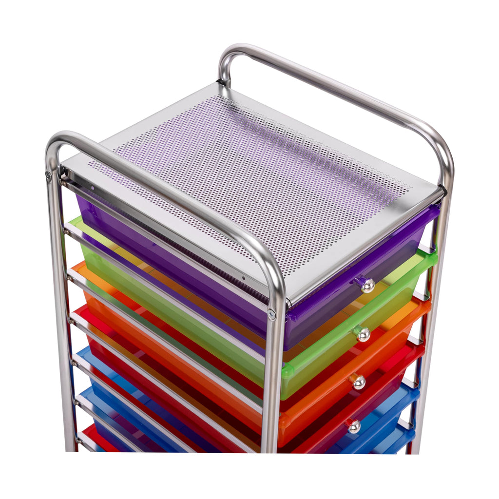 10 Drawer Rolling Storage Cart W65750