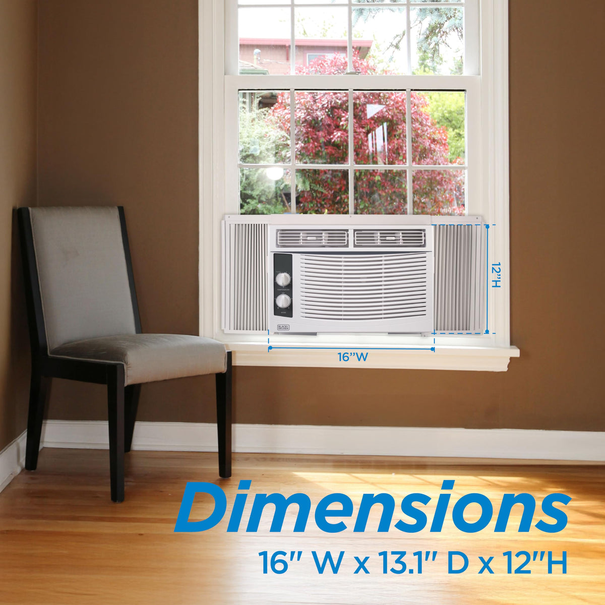 White 5,000 BTU Window Air Conditioner B710