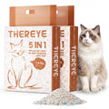 5-in-1 Mixed Cat Litter, Fast Clumping, Ultra Absorbent, Dust-Free Natural Clumping Cat Litter, Odor Control, 7.9lbs*2 P5647