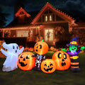 8 ft Inflatable Halloween Decoration with LEDs F460