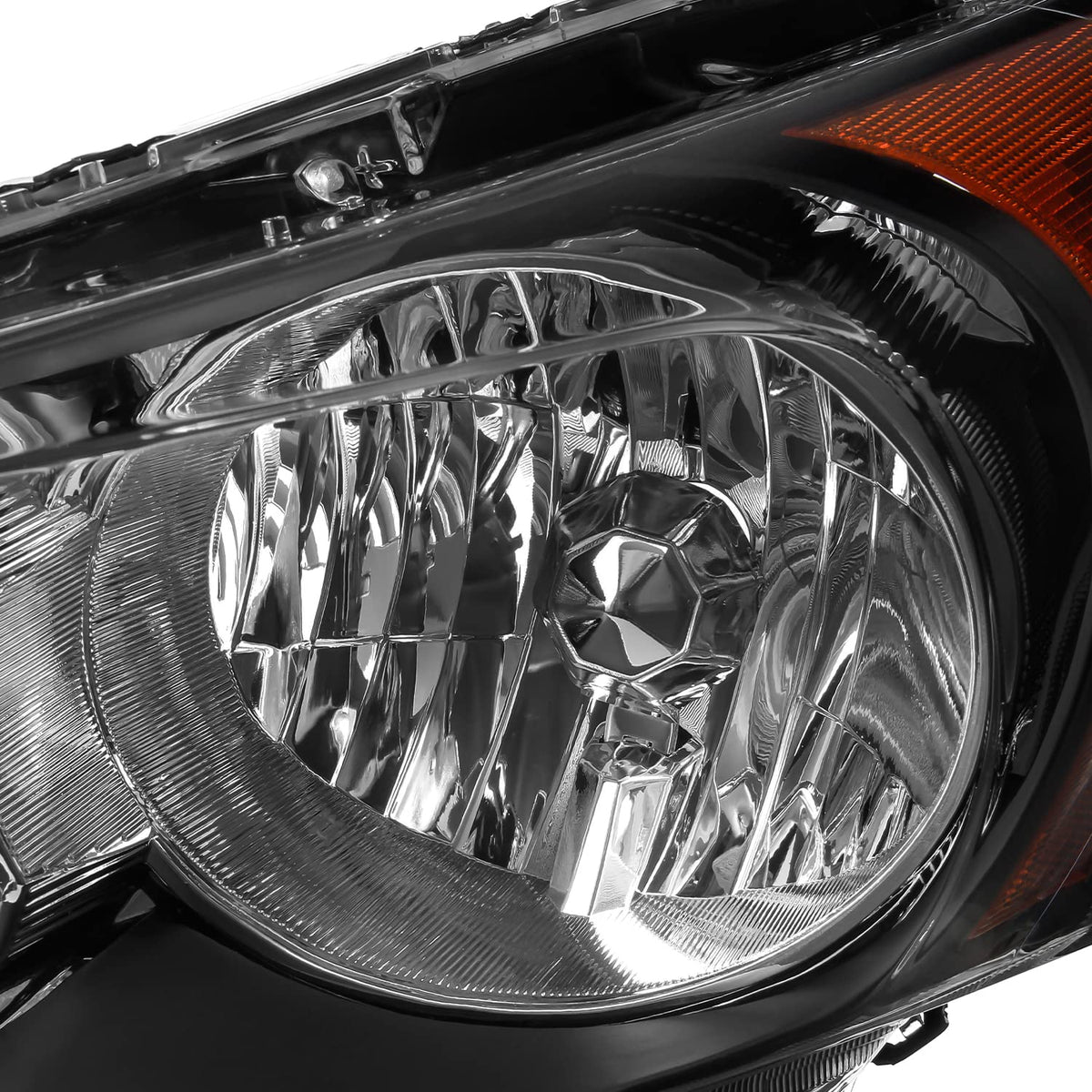 Black Headlights Assembly A3709