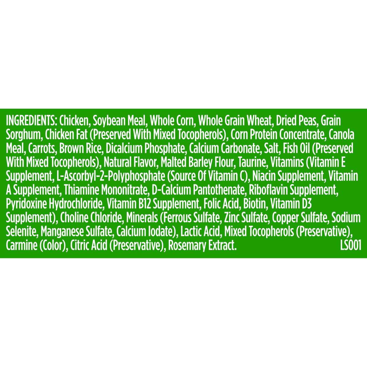 Dry Dog Food, Real Chicken & Veggies, 40 lb. Bag C784005
