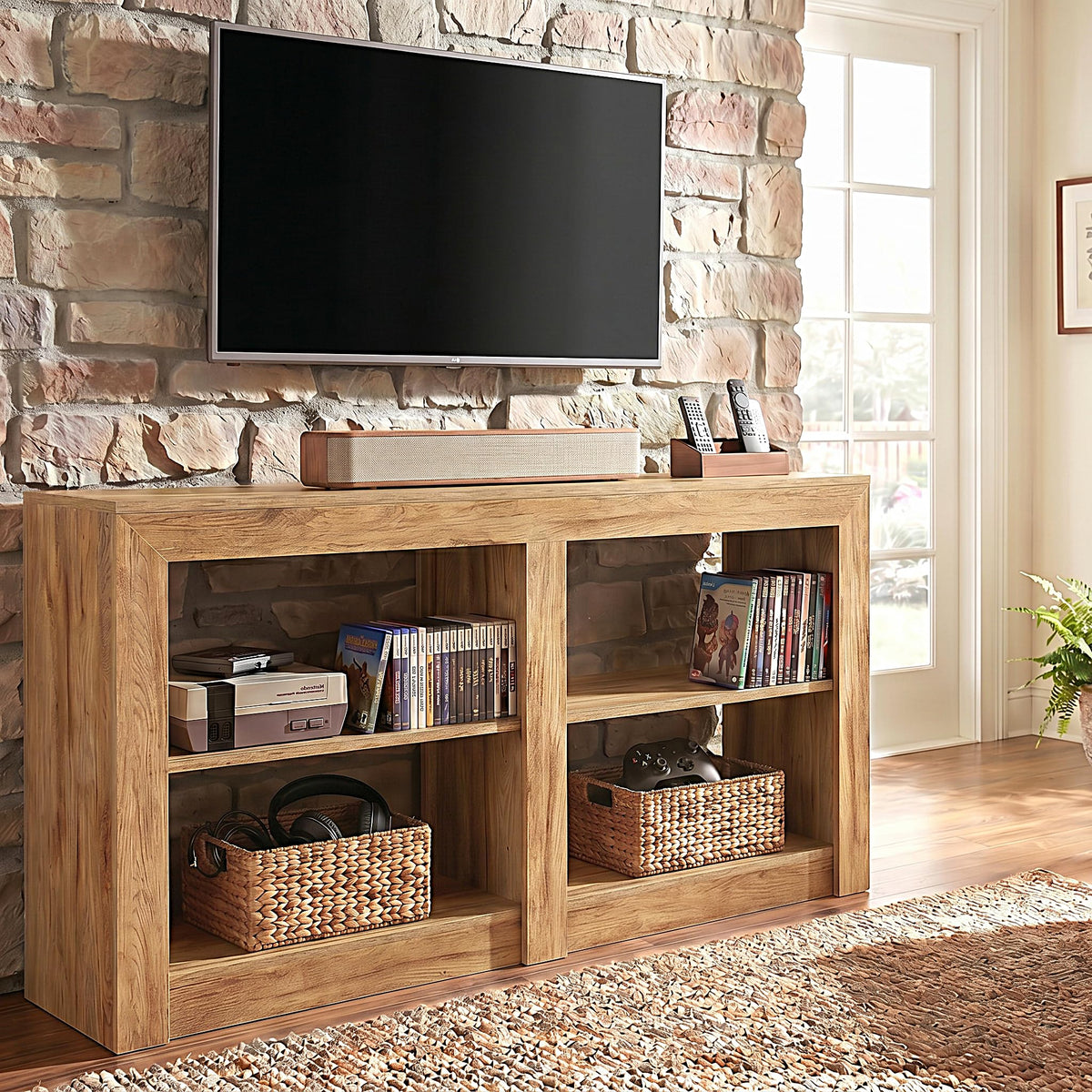 Tall TV Stand for TVs Up to 65 Inches H201150