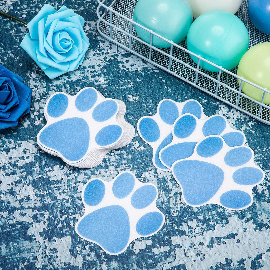 12 Pcs Non-Slip Bathtub Stickers Blue H3448