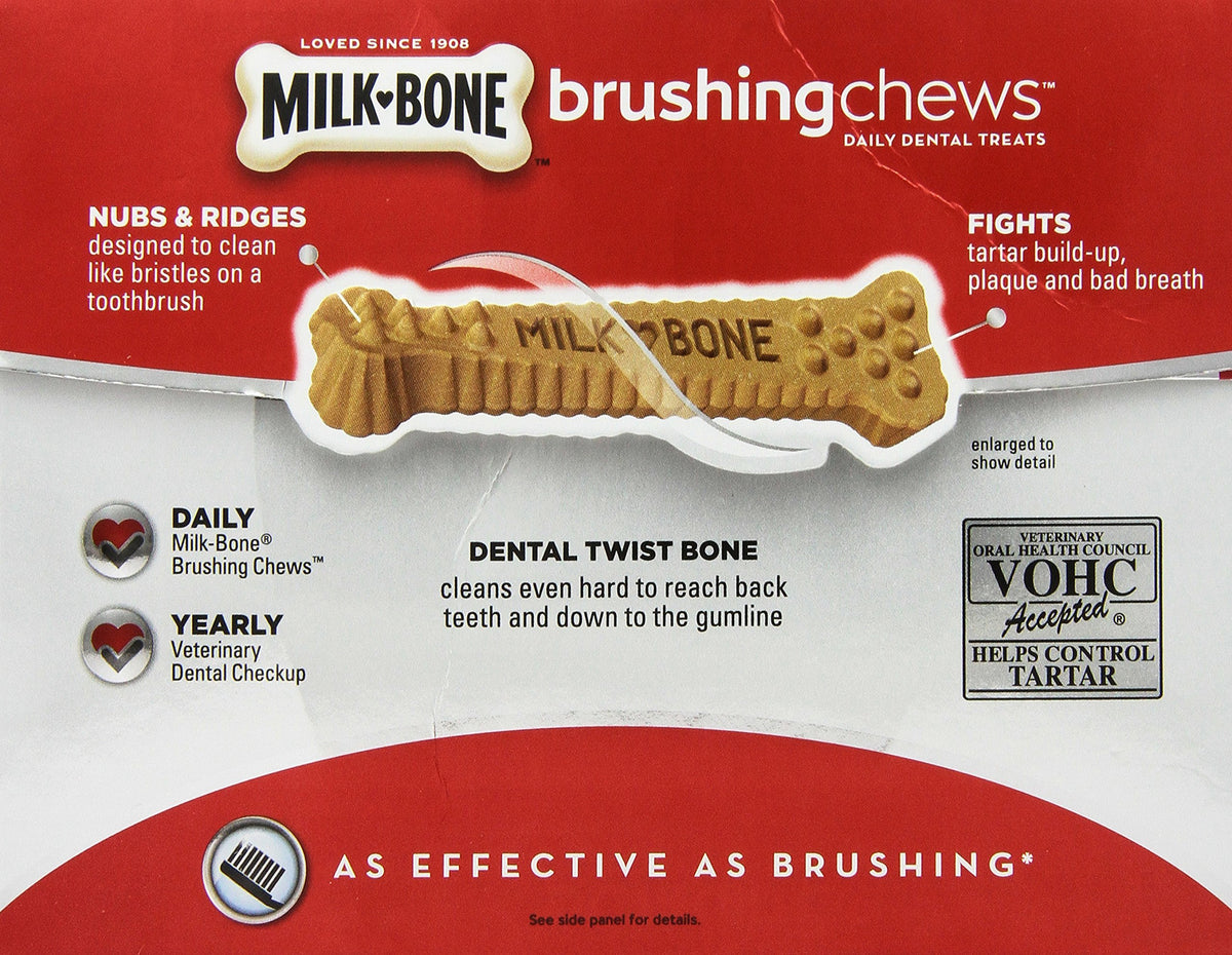 Brushing Chews Daily Dental Treats 22 Ounce 28 Bones Z709375